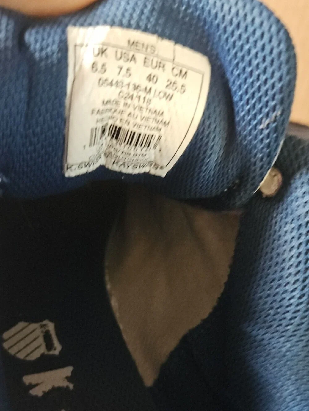 K-Swiss excellent used